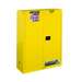 EX Combustibles Saefty Cabinet for Paint/Ink, 60 Gallon, 2 Self Close Doors, Yellow