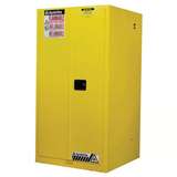 EX Flammable Saefty Cabinet, 60 Gallon, 2 Manual Close Doors, Yellow redirect to product page