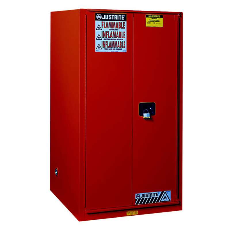 JUSTRITE 60G CAB MC RED FLAM SAFE EX CABINET