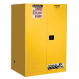 EX Flammable Saefty Cabinet, 90 Gallon, 2 Manual Close Doors, Yellow redirect to product page