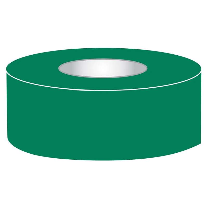 Floor Marking Tape, Durable, 34mil, Green, Fade-Resistant, 2" x 100 ft