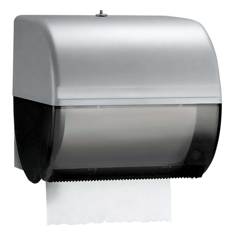 Omni Roll Towel Disp. 10.5"x10inx10in Smoke