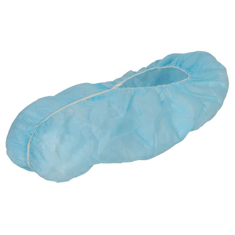 KleenGuard A10 Lightweight Low Skid Polypropylene Shoe Cover, Universal, Blue  300/CA