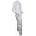 KleenGuard A40 Liquid & Particle Protection Coverall, with Zipper, White, 3XL, 25 per Case