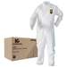 KleenGuard A20 Breathable Particle Protection Coverall, with Zipper, White 3XL, 20 per Case