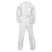 KleenGuard A20 Breathable Particle Protection Disposable Coveralls with Zipper Front, Elastic Cuffs, White, 2XL, 24 per Case