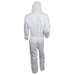 KleenGuard A20 Breathable Particle Protection Coverall, with Zipper, Elastics, Hood, White 3XL, 20 per Case