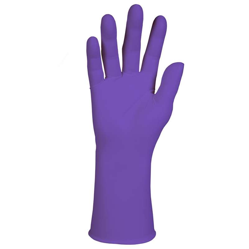 Kimberly-Clark 50603 - Purple Nitrile-Xtra Gloves, Large