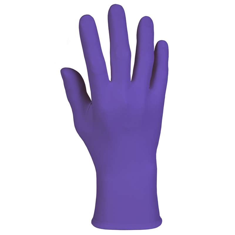 Kimberly-Clark 55083 - Purple Nitrile Gloves, Large