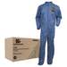 KleenGuard A20 Breathable Particle Protection Coverall, with Zipper, Elastics, Blue 3XL, 20 per Case