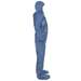 KleenGuard A20 Breathable Particle Protection Coverall, with Zipper, Elastics, Hood, Boots, Blue 2XL, 24 per Case