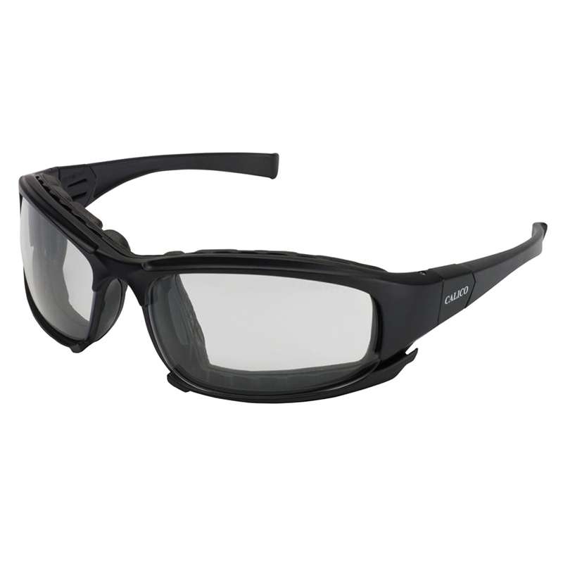 KleenGuard Calico V50 Wraparound Safety Glasses, Clear, Polycarbonate Lens