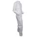 Kleenguard, A30 Breathable Splash and Particle Protection Coveralls, White, Small, 25 per Case