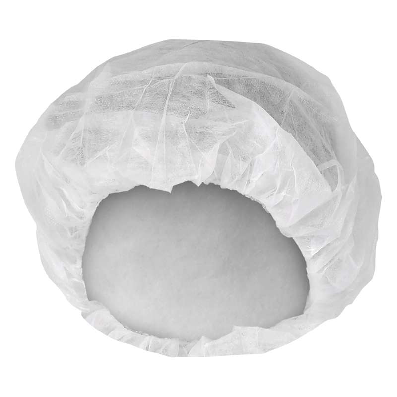 KleenGuard A10 Polypropylene Bouffant Cap, 21 in (Medium), White