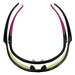 KleenGuard V30 Nemesis  Small Safety Glasses, Clear Lenses with Black Frame, 12 per Case