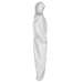 KleenGuard A45 Liquid & Particle Surface Prep and Paint Coveralls  White  Microporous film laminate  Medium  25/case