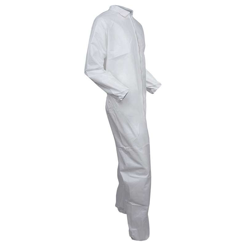 KleenGuard 46103 - A30 White Breathable Coverall, Large