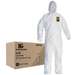 A30 Coveralls Splash/Particle Protection, White, XL, 25/CA