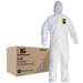 A30 Coveralls Splash/Particle Protection, White, 3XL, 25/CA