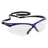 KleenGuard V30 Nemesis Safety Glasses with Clear Anti-Fog Lens and Metallic Blue Frame, 144/Box redirect to product page