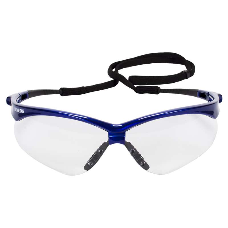 KleenGuard V30 Nemesis Safety Glasses with Clear Anti-Fog Lens and
