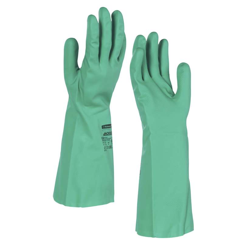 Jackson Safety 94446 - G80 Nitrile Chemical Resistant Gloves, Medium