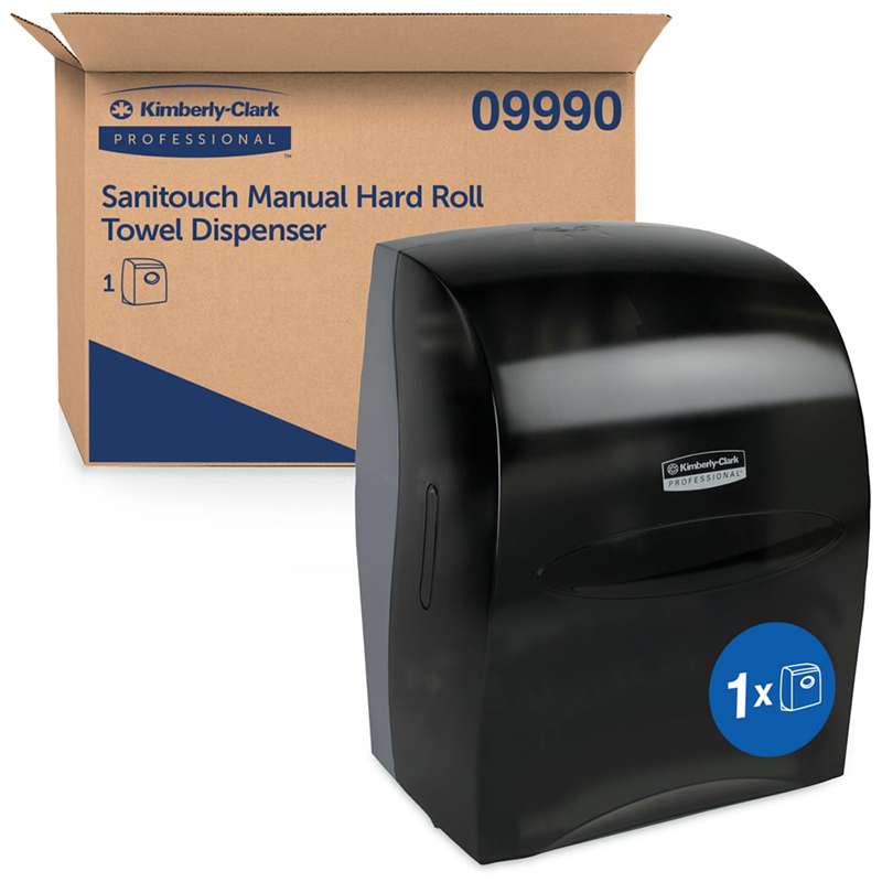 Sanitouch Pull Dispensing Hard Roll Paper Towel Dispenser