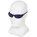 KleenGuard V40 Hellraiser Safety Glasses with Blue Mirror Lens with Black Frame, 12 Pair per Case