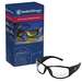 KleenGuard Elite Safety Glasses with Clear Anti-Fog Lenses and Black Frame, 144/Case