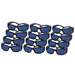 KleenGuard Elite Safety Sunglasses, Blue Mirror Lenses and Black Frame, 12 Pairs per Case