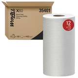 Cleaning Cloths, WypAll, Multi-Task, White, 9.8" x 12.2", 130 Sheets/Roll redirect to product page