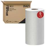 Cleaning Cloths, WypAll, Multi-Task, White, 19.6" x 12.2", 130 Sheets/Roll redirect to product page