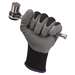 KleenGuard G40 Latex Coated General Purpose Gloves, Gray and Black, Size 7(S), 6PR/BG, 10BG/CA - for Vending