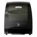 Electronic Hard Roll Towel Dispenser, Black, 1.75" Core Size