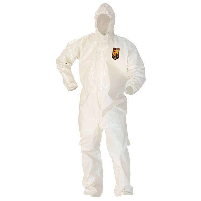 KleenGuard A80 Chemical Permeation & Jet Liquid Protection Coveralls 6XL, 10 per Case