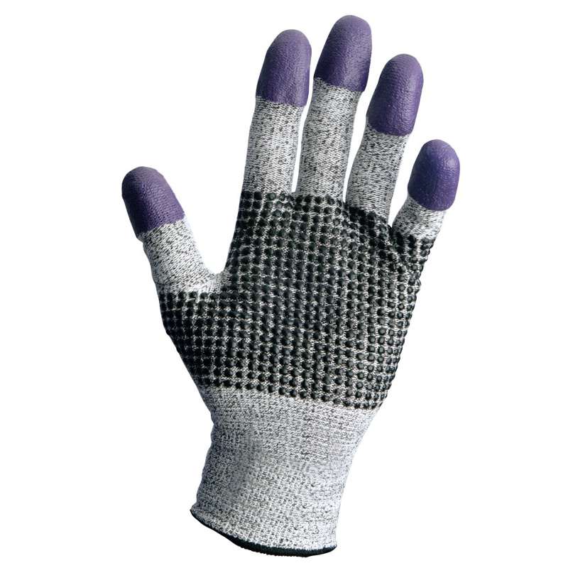 KleenGuard G60 Purple Nitrile Cut Gloves, 11(2XL), 6 Pairs/BG, 12 Pairs/CA - for Vending