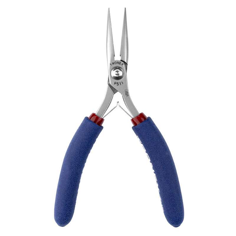 Plier, Chain Nose-Long Smooth Jaw Standard