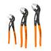 Quick Adjust Klaw Pump Pliers Set, 3-Piece