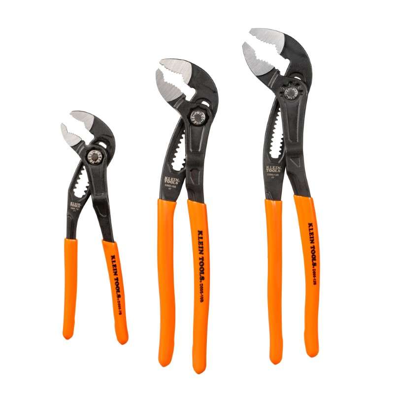 Quick Adjust Klaw Pump Pliers Set, 3-Piece