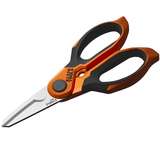 Electrician Scissors, Cable Stripping, Long Reach, Straight, 7", Molded Handle redirect to product page