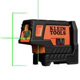 Compact Green Cross-Line Laser Level with Plumb Spot redirect to product page