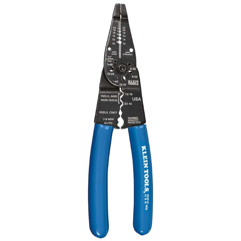 Long Nose Multi-Purpose Cutter/Stripper/Crimper, 8-1/4" Long