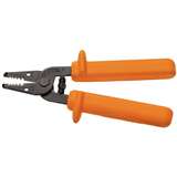 Insulated Wire Stripper and Cutter, For 10-18 AWG Solid Wire redirect to product page
