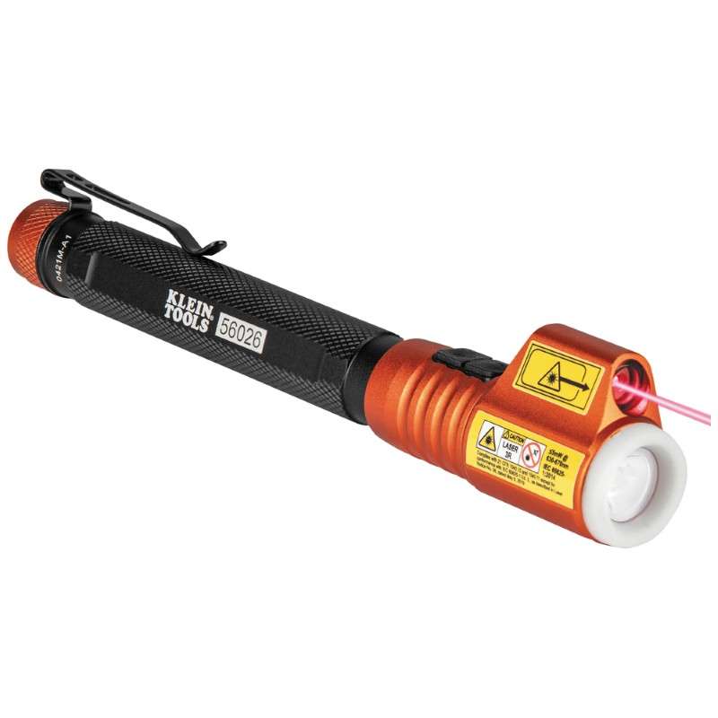 Inspection Penlight, w/Laser Pointer, Removable Pocket Clip