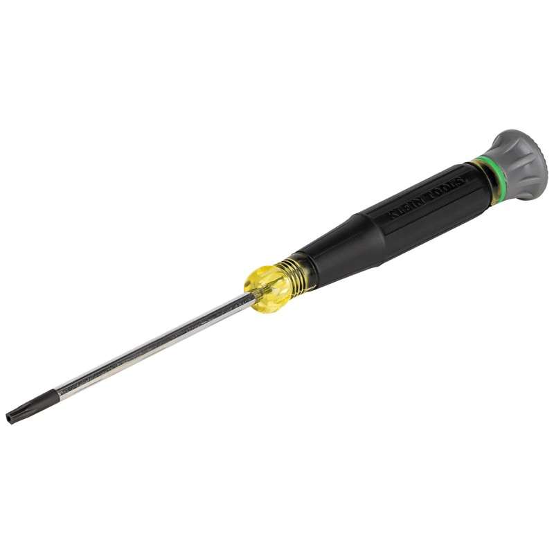 Precision Screwdriver, Cushion-Grip, 6.5" OAL, T15H Tip, 3'' Tamperproof Torx Shank