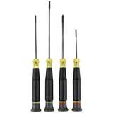 Precision Screwdriver Set, Slotted, Phillips, 4-Piece, Cushion Grip Handles redirect to product page