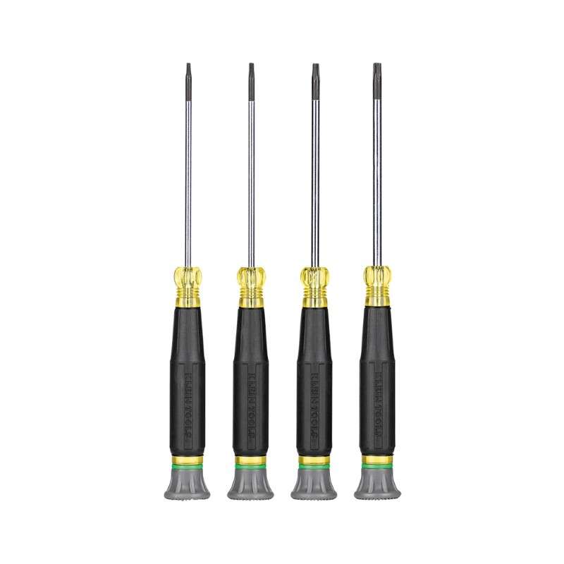 Precision Screwdriver Set, 6.5" OAL, Incl. T6H, T8H, T10H, T15H TORX Bit Sizes