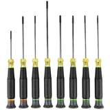Precision Screwdriver Set, Slotted, 75" OAL, 2'' Shank, 8-Piece redirect to product page