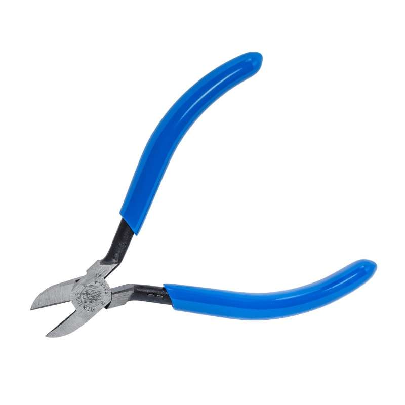 Diagonal Cutting Pliers, Electronics, Tapered Nose, Narrow Jaw, 4-Inch