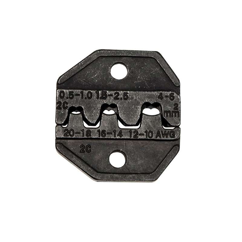 Crimper Die Set, Non-Ins, Open Barrel, AWG 10-20